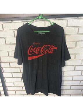 Coca-Cola Men's Grey Tshirt